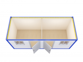 Блок-контейнер прорабская с раздевалкой — фото превью