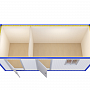 Блок-контейнер прорабская с помещением склада — основная миниатюра