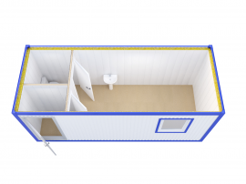 Блок-контейнер медкабинет с санузлом — фото превью