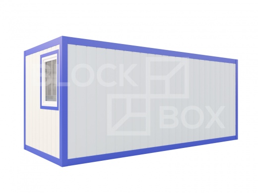 Блок-контейнер сантехнический №10 из сэндвич-панелей — дополнительное фото 2