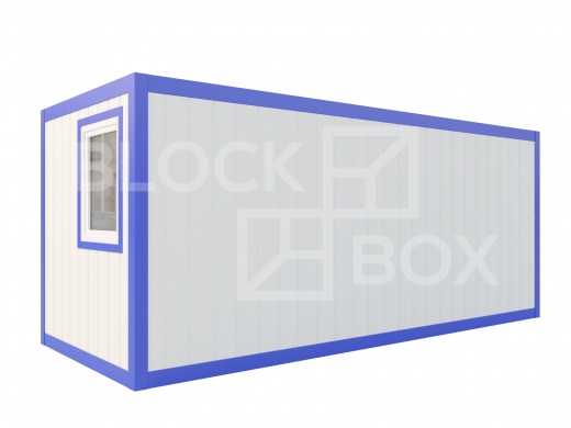 Блок-контейнер сантехнический №9 из сэндвич-панелей — дополнительное фото 2