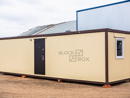 Жилой блок-контейнер на четыре человека - фото проекта