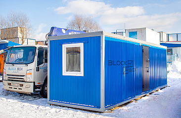 Блок-контейнер для хозяйственных нужд - фото превью проекта