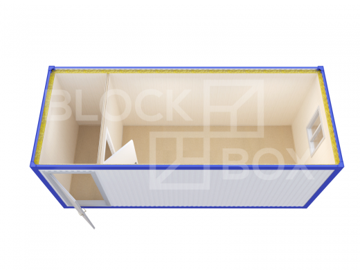 Блок-контейнер универсальный №4  из профлиста — основное фото