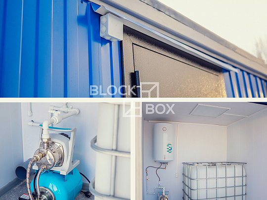 Блок-контейнер с автономным водообеспечением - дополнительное фото 5