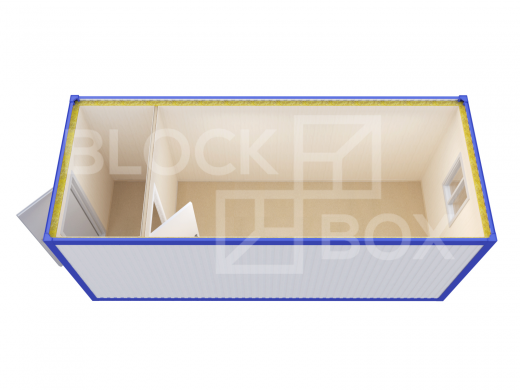 Блок-контейнер универсальный №3 из профлиста — основное фото