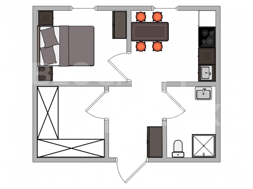 Модульный дом № 5 — дополнительное фото 1