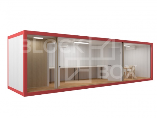 Блок-контейнер — лаборатория с подсобным помещением — дополнительное фото 2