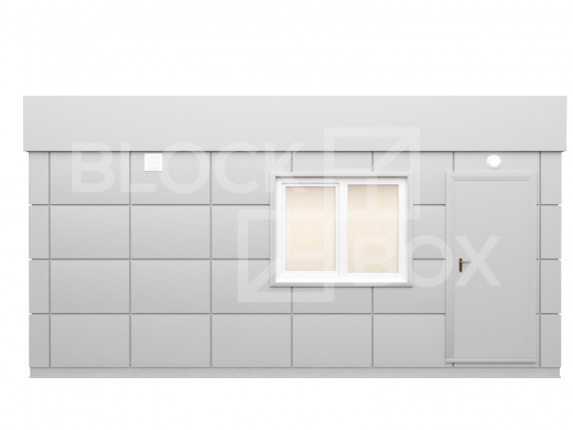 Павильон с отделкой алюминиевыми композитными панелями — дополнительное фото 1