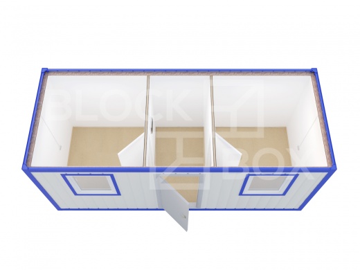 Блок-контейнер универсальный №3 из сэндвич-панелей — основное фото