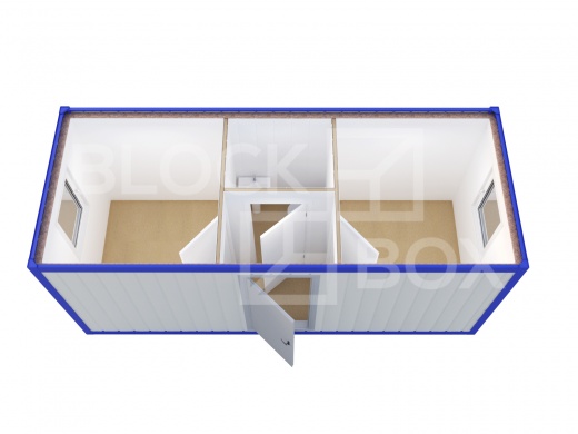 Блок-контейнер №8 из сэндвич-панелей — основное фото