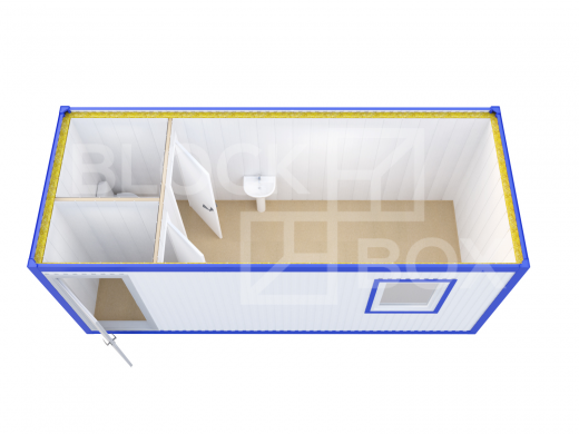 Блок-контейнер медкабинет с санузлом — основное фото