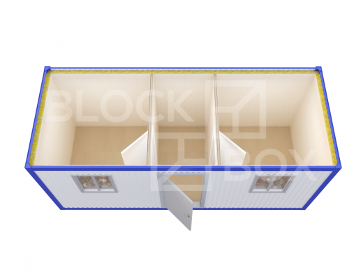 Блок-контейнер универсальный №6  из профлиста — основное фото