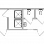 Блок-контейнер сантехнический с душевыми и туалетными кабинками №2 — миниатюра 1