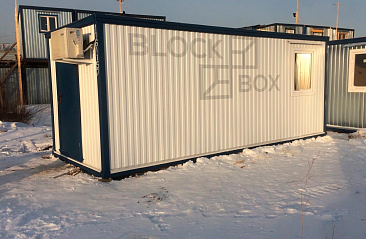 Блок-контейнер для проведения совещаний - фото превью проекта