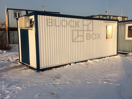 Блок-контейнер для проведения совещаний - фото проекта