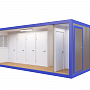 Блок-контейнер сантехнический с туалетными кабинками — миниатюра 3