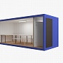 Блок-контейнер комната отдыха с кухней — миниатюра 3