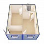 Модульное здание-проходная с комнатой отдыха № 9 — основная миниатюра